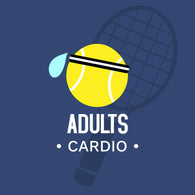 7 pm Spring Adult Cardio Class, 6 Week Cardio Tennis (no beginners please)