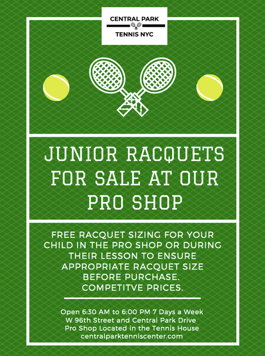 Tennis Camp  Ages 6-16. Sign up by May 15th & Get $75 off each week. $850 with discount. Partial week available contact carla@centralparktenniscenter.com